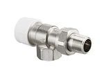 Oventrop Baureihe AV 9 Rücklauf-Thermostatventil 1183794 DN 15, Axial, Messing vernickelt, stufenlose Voreinstellung