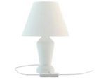 Xxxl Tischleuchte , Weiß , Holz , 28 cm , Lampen & Leuchten, Innenbeleuchtung, Tischlampen, Tischlampen
