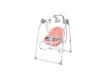 Lorelli Babywippe elektrisch Tango 2 in 1, Fernbedienung, MP3, Timer, Mobile rosa pink