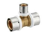 Pressfitting-T-Stück - Mittelabgang reduziert - 32 x 3,0 - 20 x 2,0 - 32 x 3,0 mm für MV-Rohr