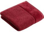 Vossen Gästehandtücher »Pure«, (3 St., 3er Set Gästehandtücher 40 x 60 cm), im Set, Baumwolle & VEGAN, mit eleganter...