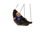 Nordic Play Canoe swing black 153x54 cm