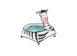 Liniex My First Zebra Toddler Trampoline