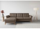 sit&more Ecksofa »Göteborg«, Sitztiefenverstellung und Federkern, wahlweise mit Bettfunktion