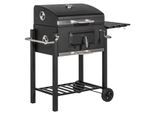 Holzkohlegrill Grillwagen Grill BBQ Holzkohle Kohlegrill Gartengrill