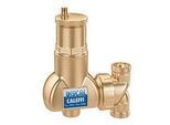 Caleffi Discal Mikroblasenabscheider 551705 3/4" IG, Messing-Gehäuse, für horizontale und vertikale Rohrleitungen