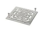 Viega Advantix Rost 560751 143 x 143 mm, Edelstahl, rutschhemmend