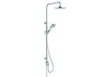 Kludi DIVEx3S Dual-Shower-System 6908005-00 mit Handbrause, chrom