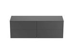 Ideal Standard Conca Waschtisch-Unterschrank T4325Y2 ohne Ausschnitt, 4 Auszüge, 160x50,5x55 cm, Anthrazit matt lackiert
