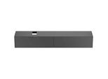 Ideal Standard Conca Waschtisch-Unterschrank T4334Y2 240x50,5x37cm, mit Ausschnitt, 2 Auszüge, Anthrazit matt lackiert