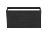 Ideal Standard Conca Waschtisch-Unterschrank T3997Y4 ohne Waschtisch-Platte, 1 Auszug, 100 x 37 x 54 cm, Eiche geflammt Furnier
