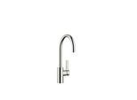 Dornbracht Tara Ultra Spültisch-Einhebelmischer 33800875-06 Griff rechts, Ausladung 200 mm, platin matt