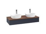 Villeroy & Boch Antao Waschtischunterschrank 1200x190x500mm L13052HG mit Beleuchtung FK/AP: HG/2