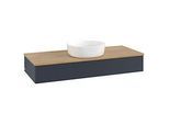 Villeroy & Boch Antao Waschtischunterschrank 1200x190x500mm L10111HG mit Beleuchtung mit Struktur FK/AP: HG/1
