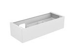 Keuco Edition 11 Waschtischunterschrank 31265390100 140 x 35 x 53,5 cm, mit LED-Beleuchtung, Strukturlack Anthrazit