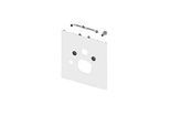 TECElux WC-Befestigungsplatte 9650108 TECElux Glas schwarz, für Dusch-WC Aquaclen Sela