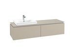 Villeroy & Boch Legato Waschtischunterschrank B68800VK 160x38x50cm, Soft Grey