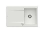 Villeroy & Boch Siluet Einbauspüle 333402SM mit Ablaufgarnitur und Exzenterbetätigung, Steam