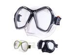 SALVAS Tauch Maske Phoenix Schnorchel Schwimm Brille Beschlag Erwachsene Silikon Farbe: schwarz