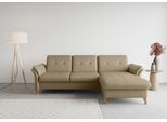 Ecksofa SIT & MORE "Göteborg", beige, B:268cm H:90cm T:176cm, Sofas, Ecksofa, Sitztiefenverstellung und Federkern, wahlweise mit Bettfunktion
