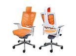 Bürostuhl MERRYFAIR Wau 2b, Schreibtischstuhl Drehstuhl, Hartschale, ergonomisch ~ orange
