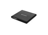 Externer DVD-Brenner USB 2.0 – Kompakt, leicht & mobil einsetzbar
