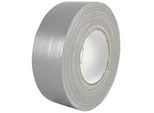 Gewebeklebeband superstark und reißfest - B 50 mm - L 50 m - Stärke 0,3 mm - Farbe silber - 55700 ** 1m/0,24 EUR