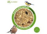KLASEBO 20 kg Premium Wildvogelfutter, Streufutte, Fettfutter schalenlos