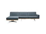 Valnatura Ecksofa , Blau , Holz, Textil , Eiche , Uni , Ottomane links, L-Form , 326x170 cm , Lederauswahl, Stoffauswahl, Relaxfunktion, seitenverkehrt erhältlich, Rücken echt, in verschiedenen Holzarten erhältlich, Armteil links , Wohnzimmer, Sofas & Couches, Wohnlandschaften, Ecksofas mit Schlaffunktion