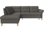 Ecksofa SIT & MORE "Göteborg", braun (mocca), B:250cm H:90cm T:226cm, Sofas, Ecksofa, inkl. Sitztiefenverstellung, wahlweise mit Bettfunktion & Bettkasten