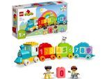 LEGO® Konstruktionsspielsteine »Zahlenzug – Zählen lernen (10954), LEGO® DUPLO® Creative Play«, (23 St.)