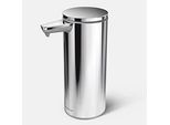 simplehuman Sensor Seifenspender ST1044 Edelstahl poliert, wiederaufladbar, 266 ml, tropffrei