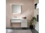 Geberit Option Plus Spiegelschrank 500593001 60x70x17,2 cm, mit Beleuchtung, Kosmetikspiegel, 2 Türen