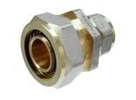Schraubfitting-Kupplung 26 x 3,0 mm - 20 x 2,0 mm für Alu-Mehrschicht-Verbundrohr