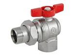 Eck-Kugelhahn 3/4'' IG x 3/4'' AG mit Verschr. - konisch dichtend - R789X005