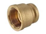 Messing Gewindefitting-Reduziermuffe 1'' IG x 1/2'' IG