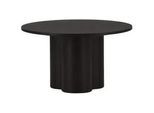 Livetastic Couchtisch , Schwarz , Holz , furniert , rund , Rundrohr , 80x45x80 cm , einfacher Aufbau , Wohnzimmer, Wohnzimmertische, Couchtische, Couchtische rund