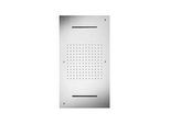 Herzbach Living Spa Farblicht-Regenbrause 11.600390.3.01 Edelstahl poliert, 700 x 380 mm, Regen/Schwall