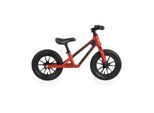 Byox Laufrad Jogger 12 Zoll, Luftreifen bis 50 kg Stahllenker Anti-Rutsch-Griffe rot