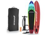 ArtSport Stand Up Paddle Board Retro Love – Aufblasbares SUP Board Set bis 150 kg - Rot-Bunt