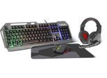 Speedlink Gaming-Tastatur »LUNERA 4in1 Gaming- Starter- Set«, (Fn-Tasten-Funktionstasten), Headset, Maus & Mauspad