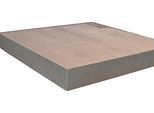 Arbeitsplatte IMPULS KÜCHEN, grau (beton, optik natur), B:210cm H:4cm T:60cm, Spanplatte, Tischplatten, in vielen Breiten, 4cm stark, passend zu allen Serien