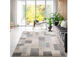 Teppich GINO FALCONE "Corduletta GF-133", beige, B:120cm H:10mm L:180cm, Polypropylen, Teppiche, Teppich, Kurzflor, meliert, moderne Cord Struktur, mit Fransen