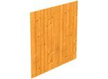 Carport-Seitenwand SKANHOLZ, braun (eiche hell), B:230cm H:220cm, Holzwerkstoff, Gartenhaus-Seitenwände, aus Deckelschalung 20x120mm