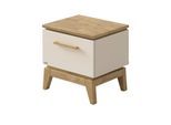PAIDI Nachtkommode Stiene ¦ beige ¦ Maße (cm): B: 48,2 H: 46,6 T: 39.6
