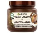 Garnier - Wahre Schätze 1-Minute Haarkur – mit Kokosmilch und Macadamiaöl Haarkur & -maske 340 ml Damen