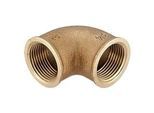 Rotguss Gewindefitting-Winkel 90° - 3/4'' IG x 3/4'' IG