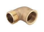 Rotguss Gewindefitting-Winkel 90° - 1 1/4'' IG x 1 1/4'' AG