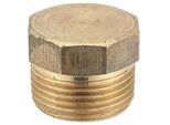 Rotguss Gewindefitting-Stopfen 3/4'' AG