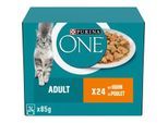 Purina ONE Adult Huhn 24x85 g